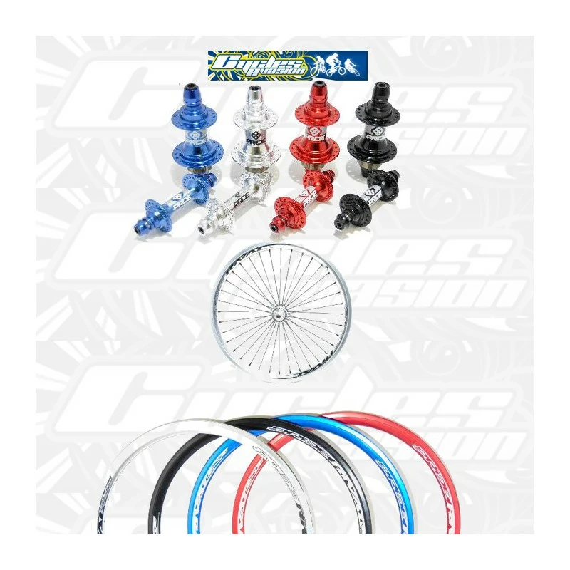 PAIRE DE ROUE RIVAL PRO PRIDE RACING 3 PAIRE DE ROUE RIVAL PRO PRIDE RACING