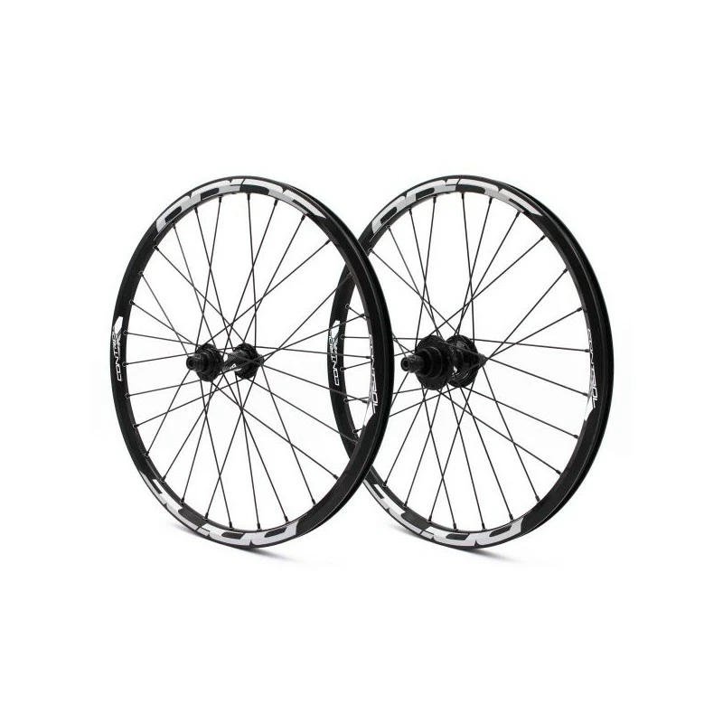 PAIRE DE ROUES PRIDE CONTROL EXP DISC 28H - BLACK 3 PAIRE DE ROUES PRIDE CONTROL EXP DISC 28H - BLACK