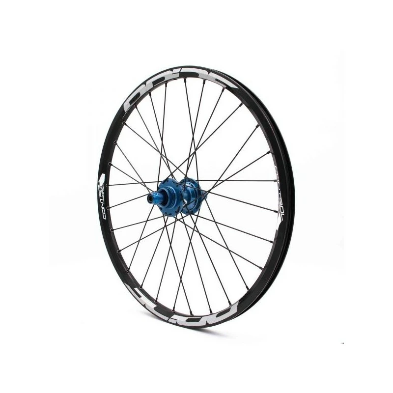 PAIRE DE ROUES PRIDE CONTROL EXP DISC 28H - BLUE 5 PAIRE DE ROUES PRIDE CONTROL EXP DISC 28H - BLUE – Image 3