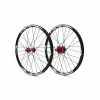 PAIRE DE ROUES PRIDE CONTROL EXP DISC 28H - RED 2 PAIRE DE ROUES PRIDE CONTROL EXP DISC 28H - RED -Vélos Soldes Boutique paire de roues pride control exp disc 28h red