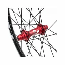 PAIRE DE ROUES PRIDE CONTROL EXP DISC 28H - RED -Vélos Soldes Boutique paire de roues pride control exp disc 28h red 1 3