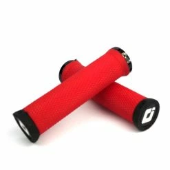 POIGNEE ODI ELITE MOTION NO FLANGE LOCK ON 130 MM RED