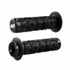 POIGNEES ODI BMX RUFFIAN FLANGE LOCK ON 130 MM BLACKGRIP BLACK -Vélos Soldes Boutique poignees odi bmx ruffian flange lock on 130 mm blackgrip black