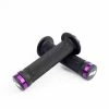 POIGNEES ODI BMX RUFFIAN FLANGE LOCK ON 130 MM BLACKGRIP PURPLE -Vélos Soldes Boutique poignees odi bmx ruffian flange lock on 130 mm blackgrip purple