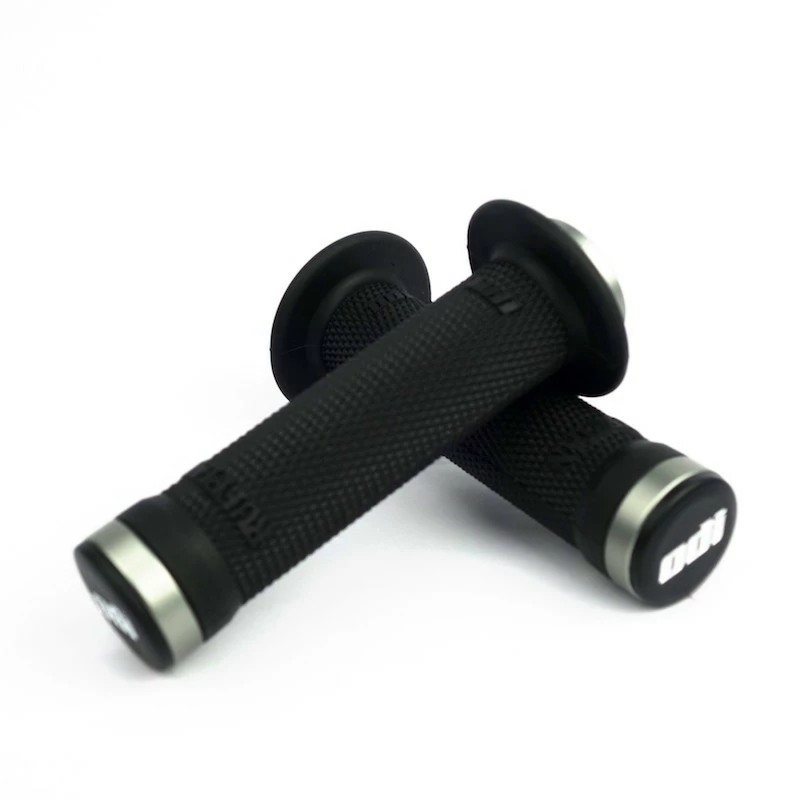 POIGNEES ODI BMX RUFFIAN FLANGE LOCK ON 143 MM BLACKGRIP GREY 3 POIGNEES ODI BMX RUFFIAN FLANGE LOCK ON 143 MM BLACKGRIP GREY