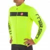 Veste CASTELLI RADDOPPIA Jaune Fluo/Reflex 2017 -Vélos Soldes Boutique veste hiver castelli raddoppia noire reflex
